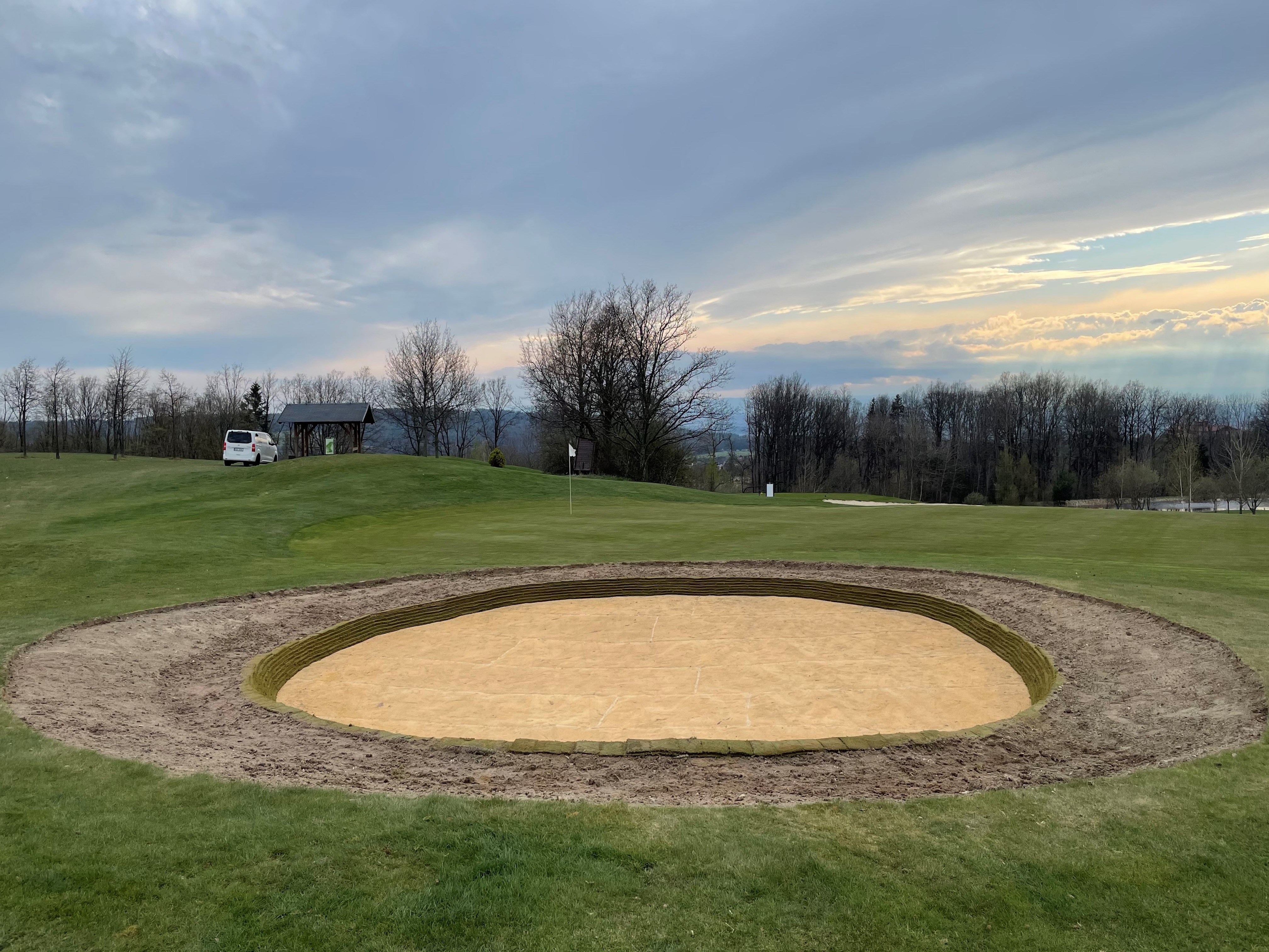 golf bunker liners